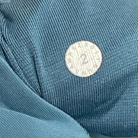 Lululemon high rise leggings teal 2 - Picture 7 of 7